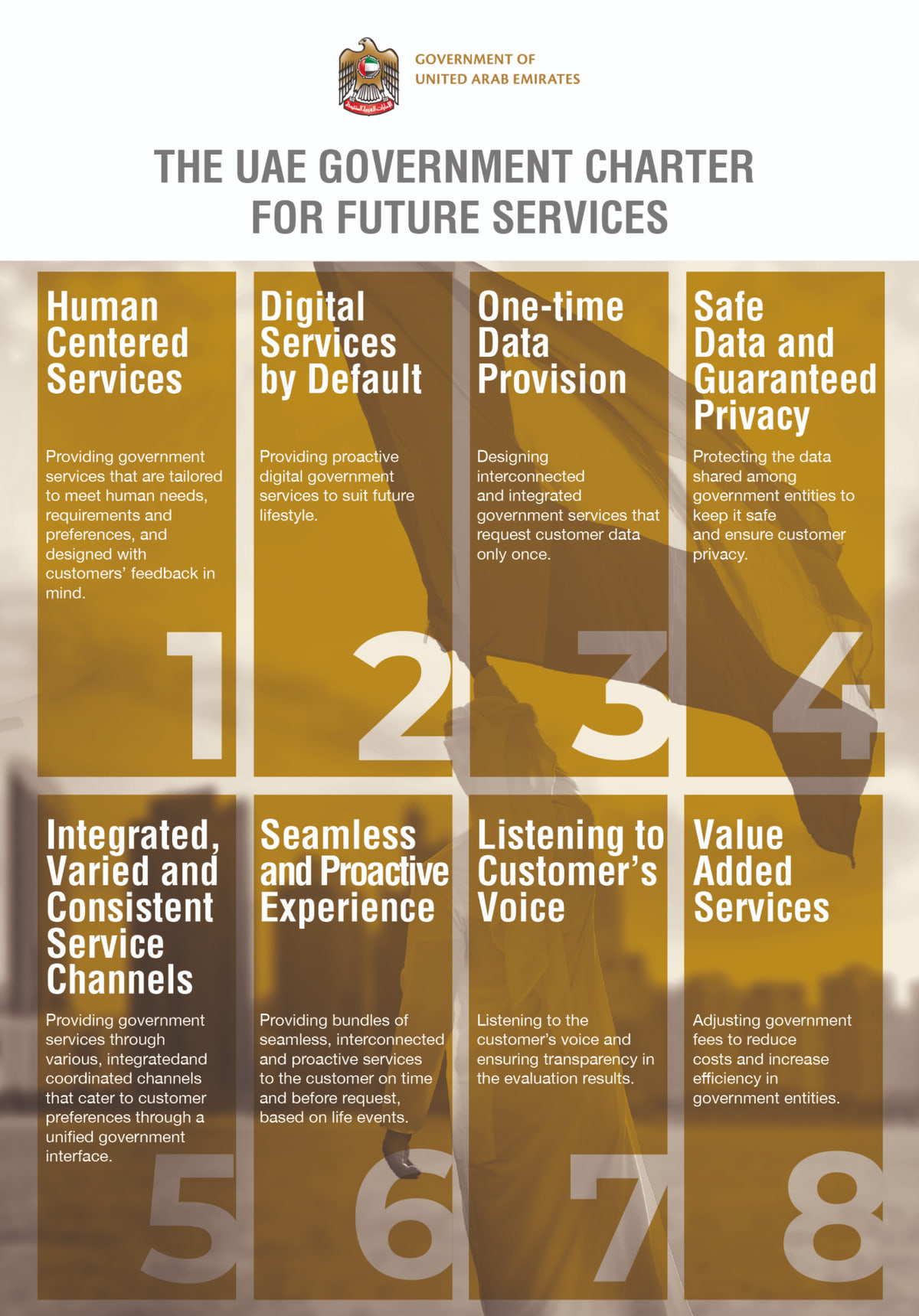 The UAE Government Charter for Future Services