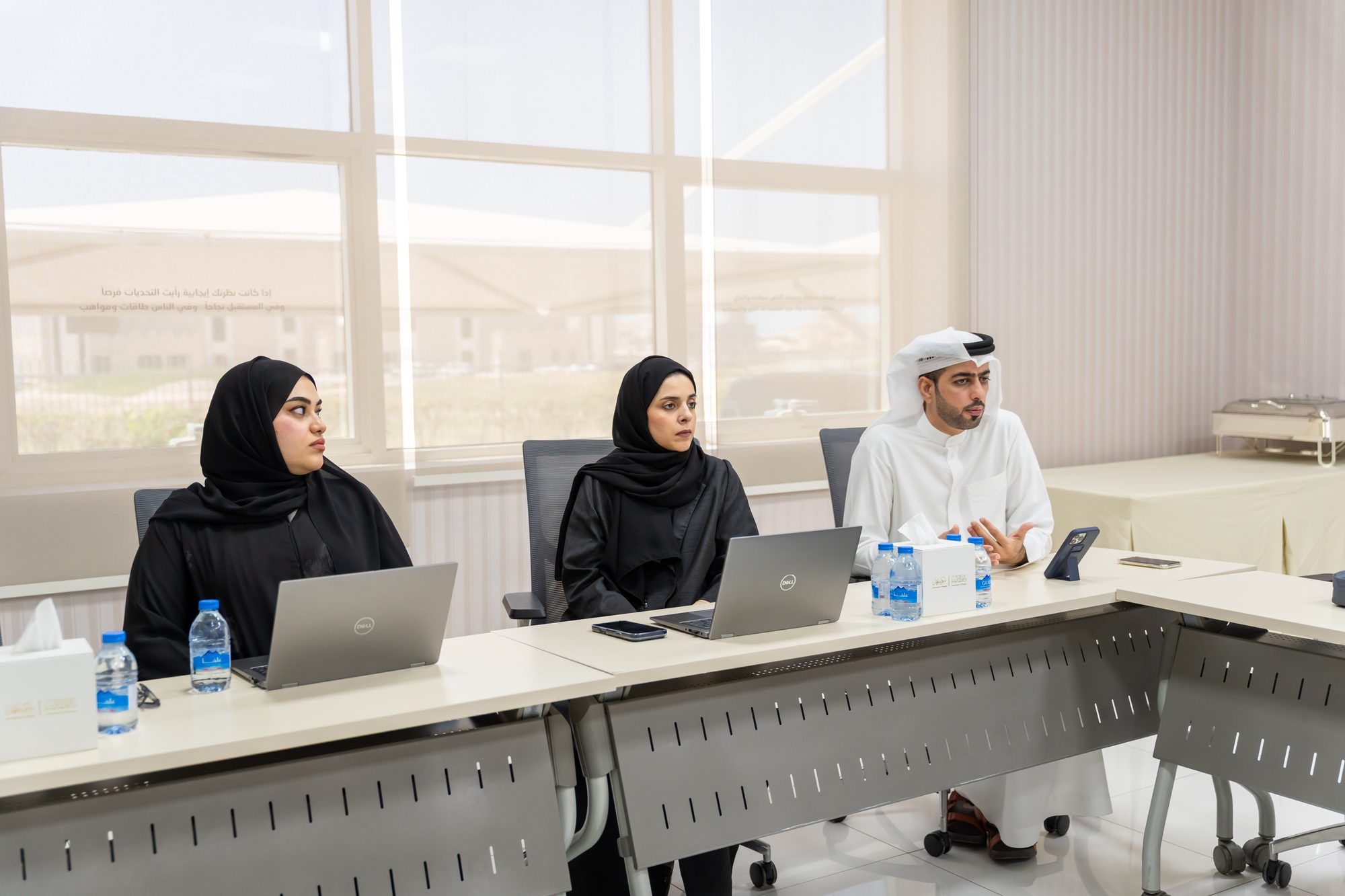 اجتماع التنسيق المسبق لإعداد الخطة المالية 2027-2029 مع المجلس التنفيذي ودائرة الموادر البشرية ودائرة عجمان الرقمية