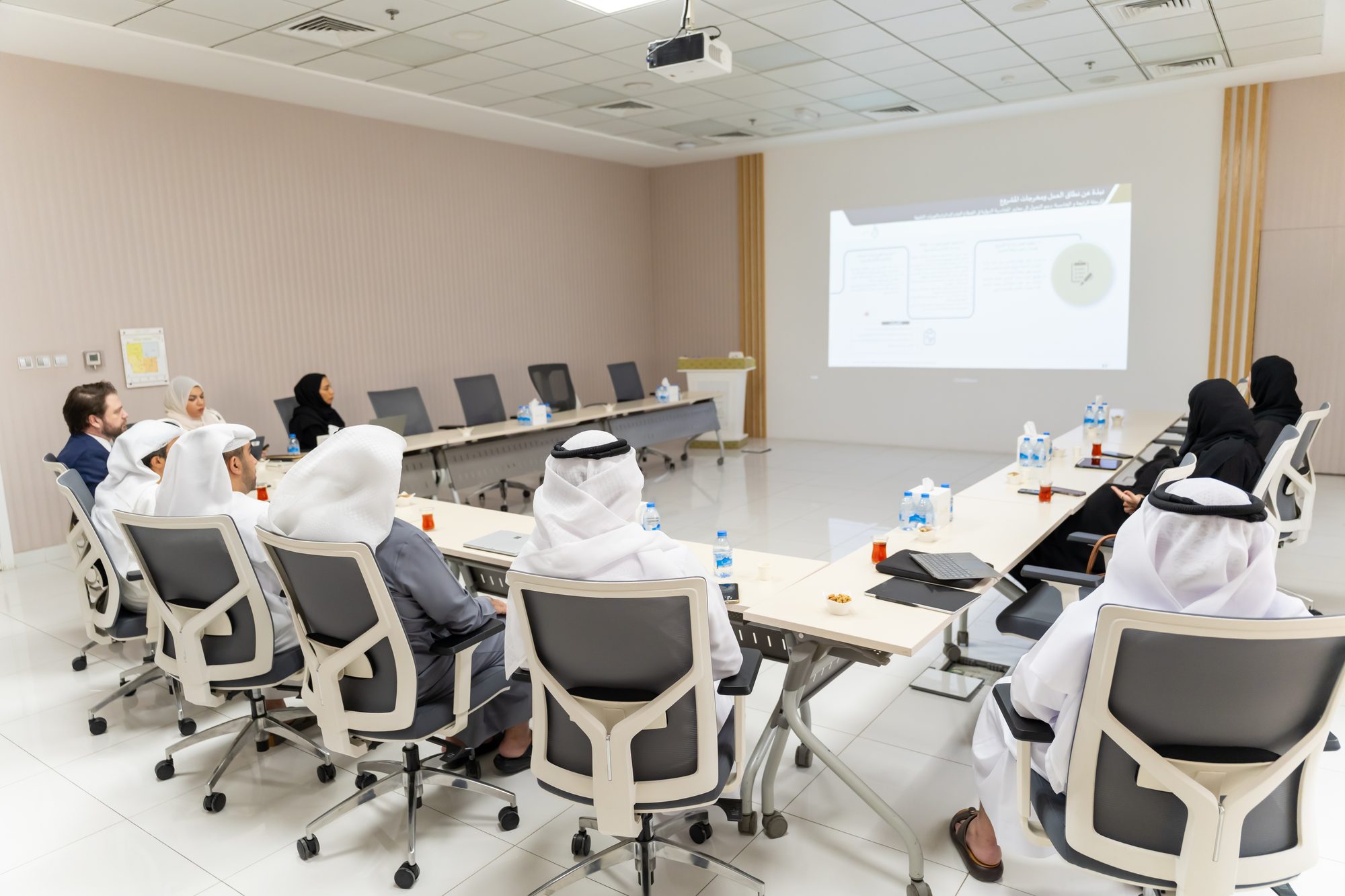 الاجتماع الأول للجنة التوجيهية لمشروع التحول إلى معايير المحاسبة الدولية في القطاع العام