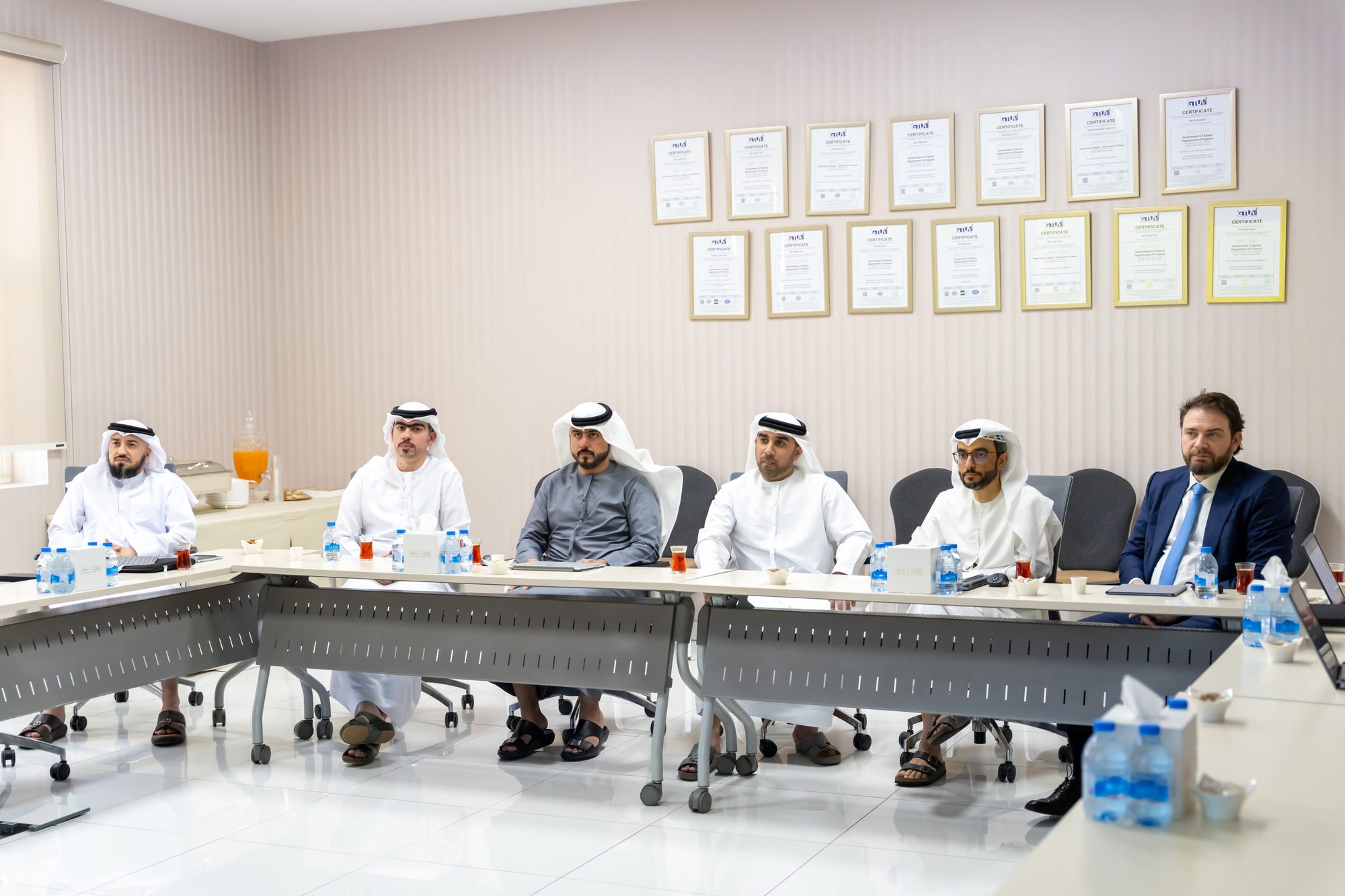الاجتماع الأول للجنة التوجيهية لمشروع التحول إلى معايير المحاسبة الدولية في القطاع العام