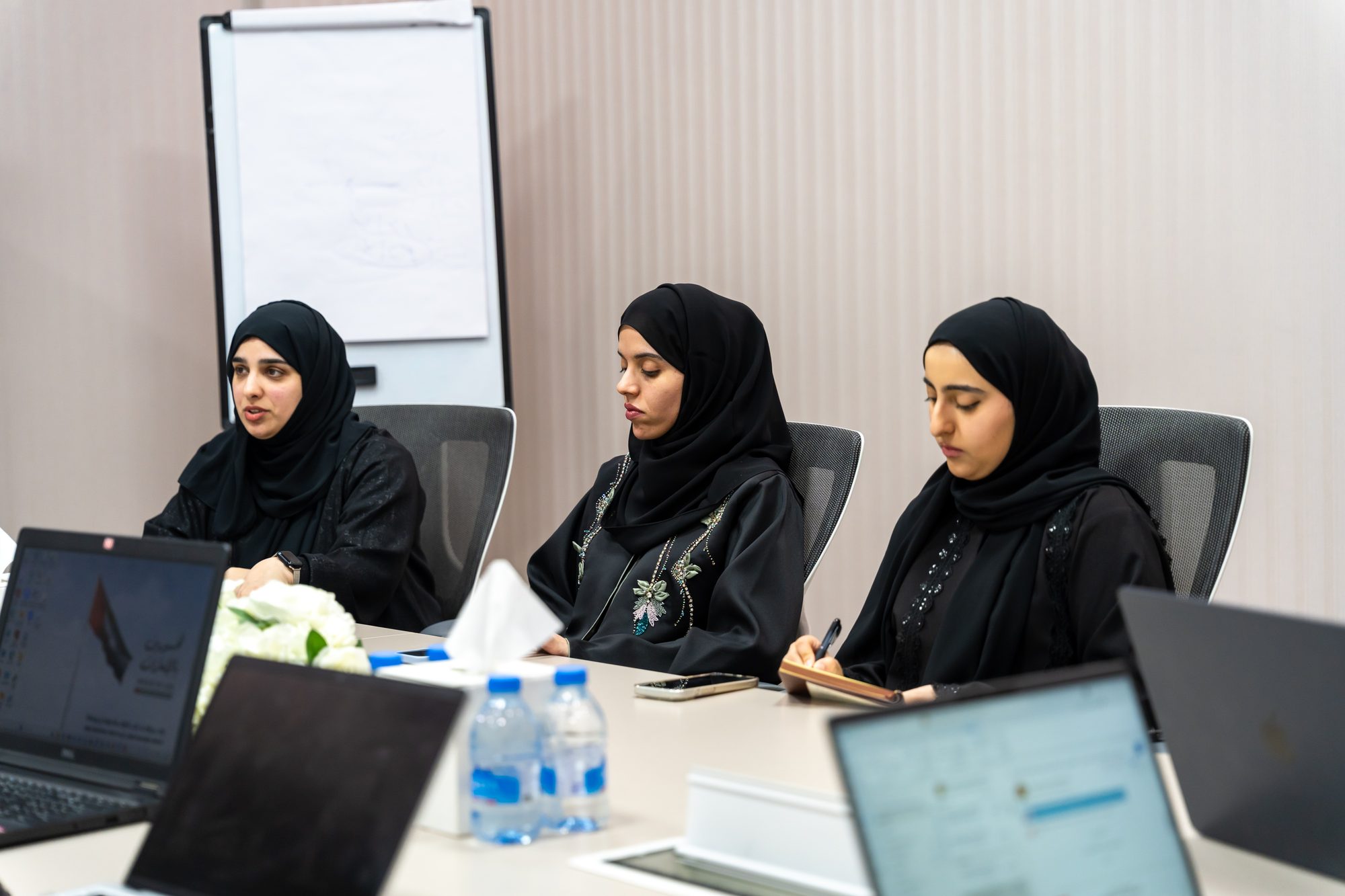 اجتماع التنسيق المسبق لإعداد الخطة المالية 2027-2029 مع المجلس التنفيذي ودائرة الموادر البشرية ودائرة عجمان الرقمية