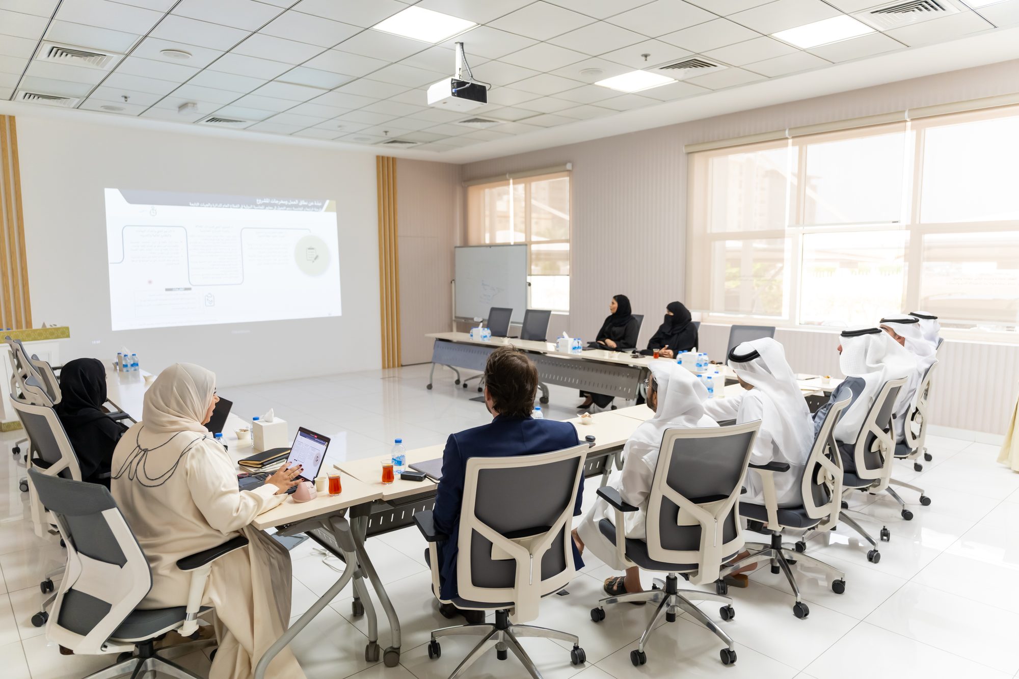 الاجتماع الأول للجنة التوجيهية لمشروع التحول إلى معايير المحاسبة الدولية في القطاع العام