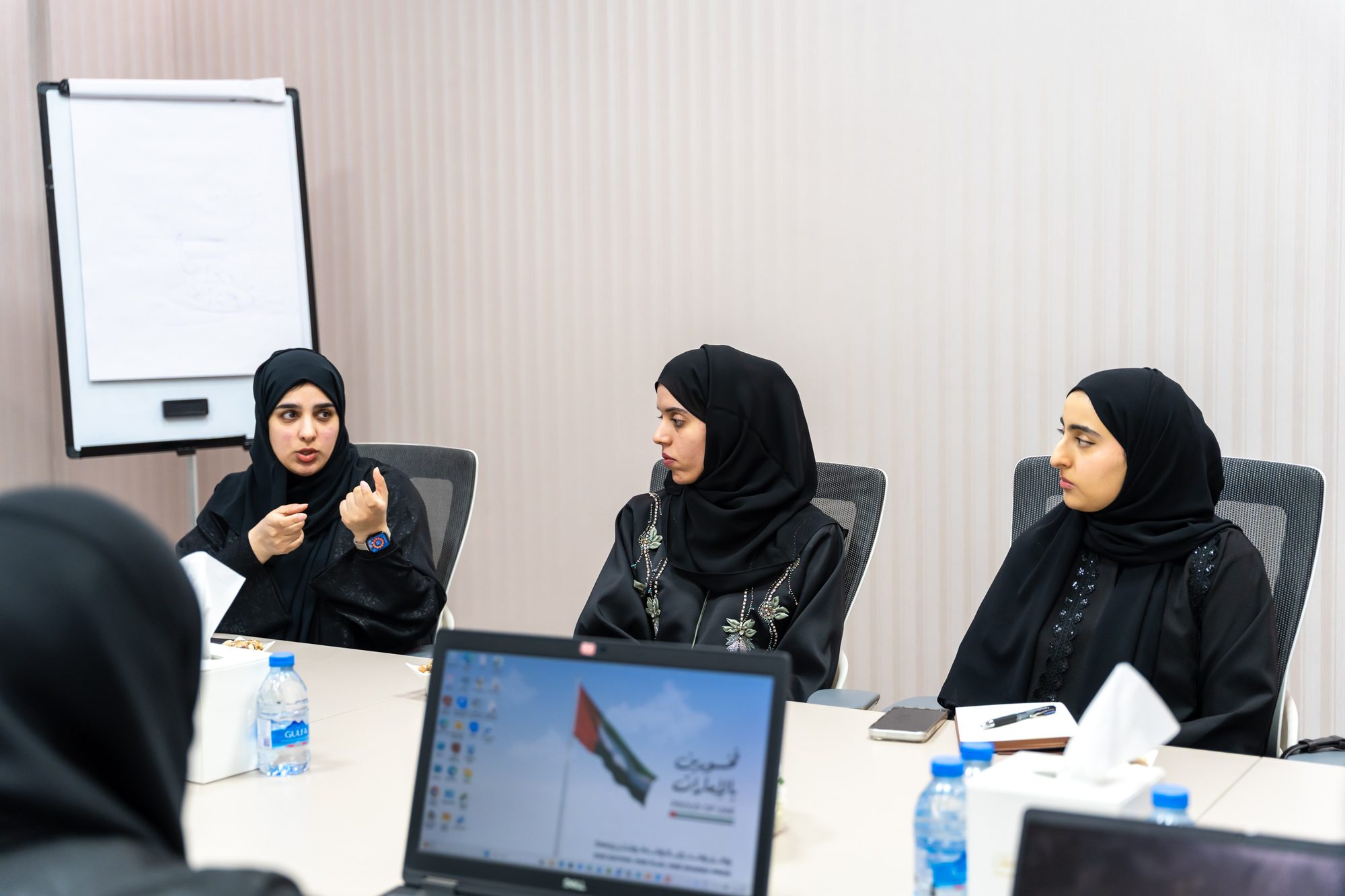 اجتماع التنسيق المسبق لإعداد الخطة المالية 2027-2029 مع المجلس التنفيذي ودائرة الموادر البشرية ودائرة عجمان الرقمية