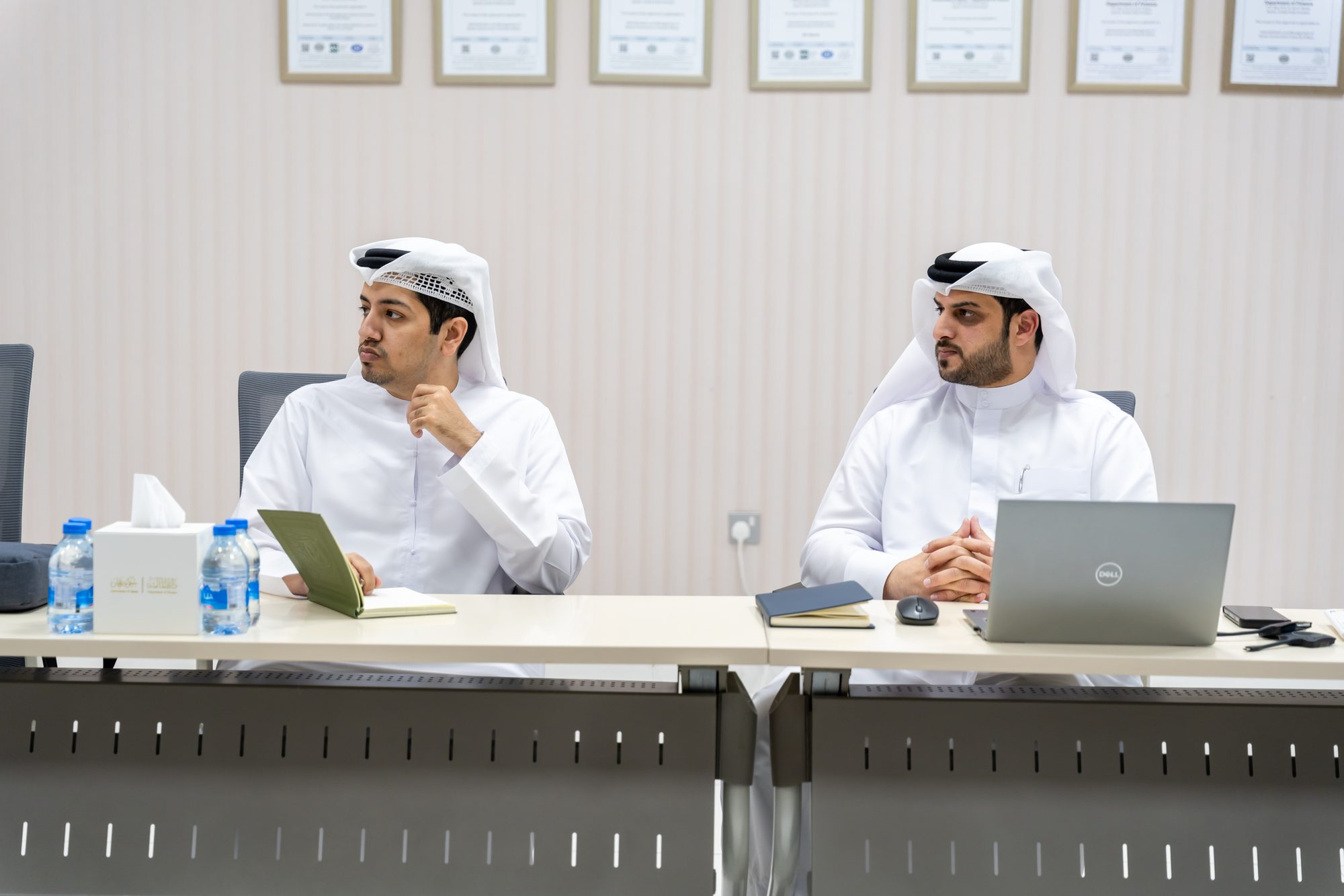 اجتماع التنسيق المسبق لإعداد الخطة المالية 2027-2029 مع المجلس التنفيذي ودائرة الموادر البشرية ودائرة عجمان الرقمية