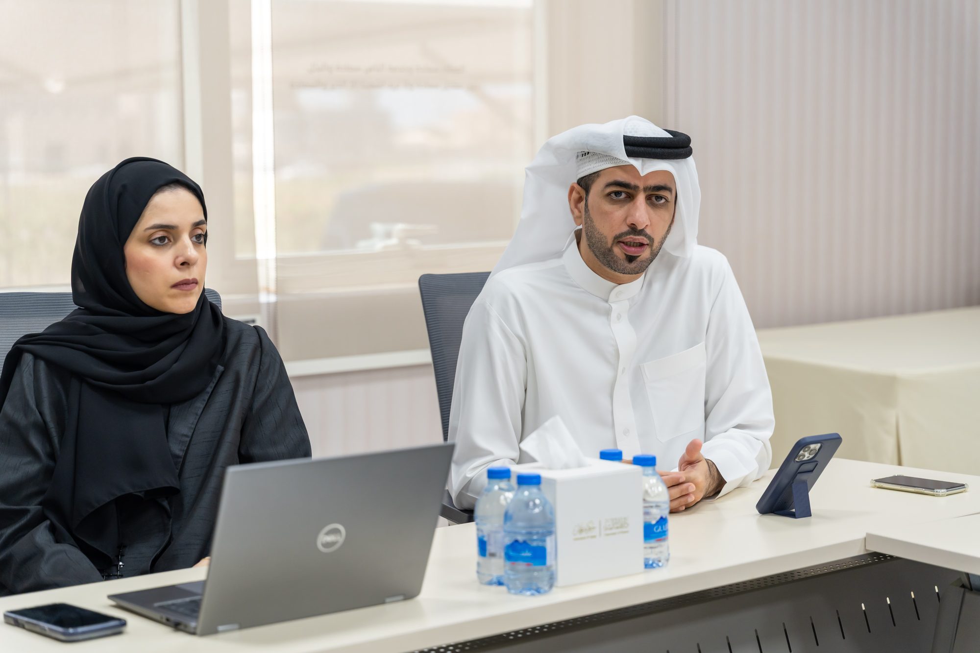 اجتماع التنسيق المسبق لإعداد الخطة المالية 2027-2029 مع المجلس التنفيذي ودائرة الموادر البشرية ودائرة عجمان الرقمية