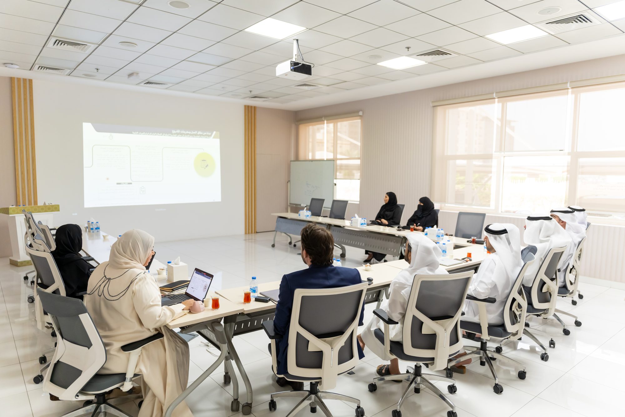 الاجتماع الأول للجنة التوجيهية لمشروع التحول إلى معايير المحاسبة الدولية في القطاع العام