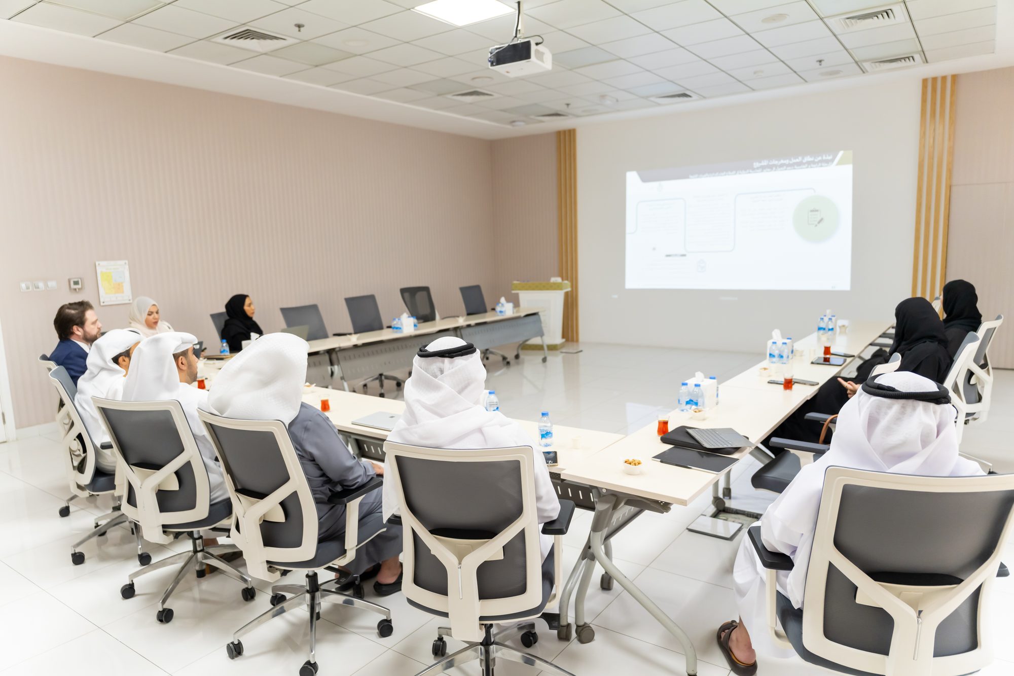 الاجتماع الأول للجنة التوجيهية لمشروع التحول إلى معايير المحاسبة الدولية في القطاع العام