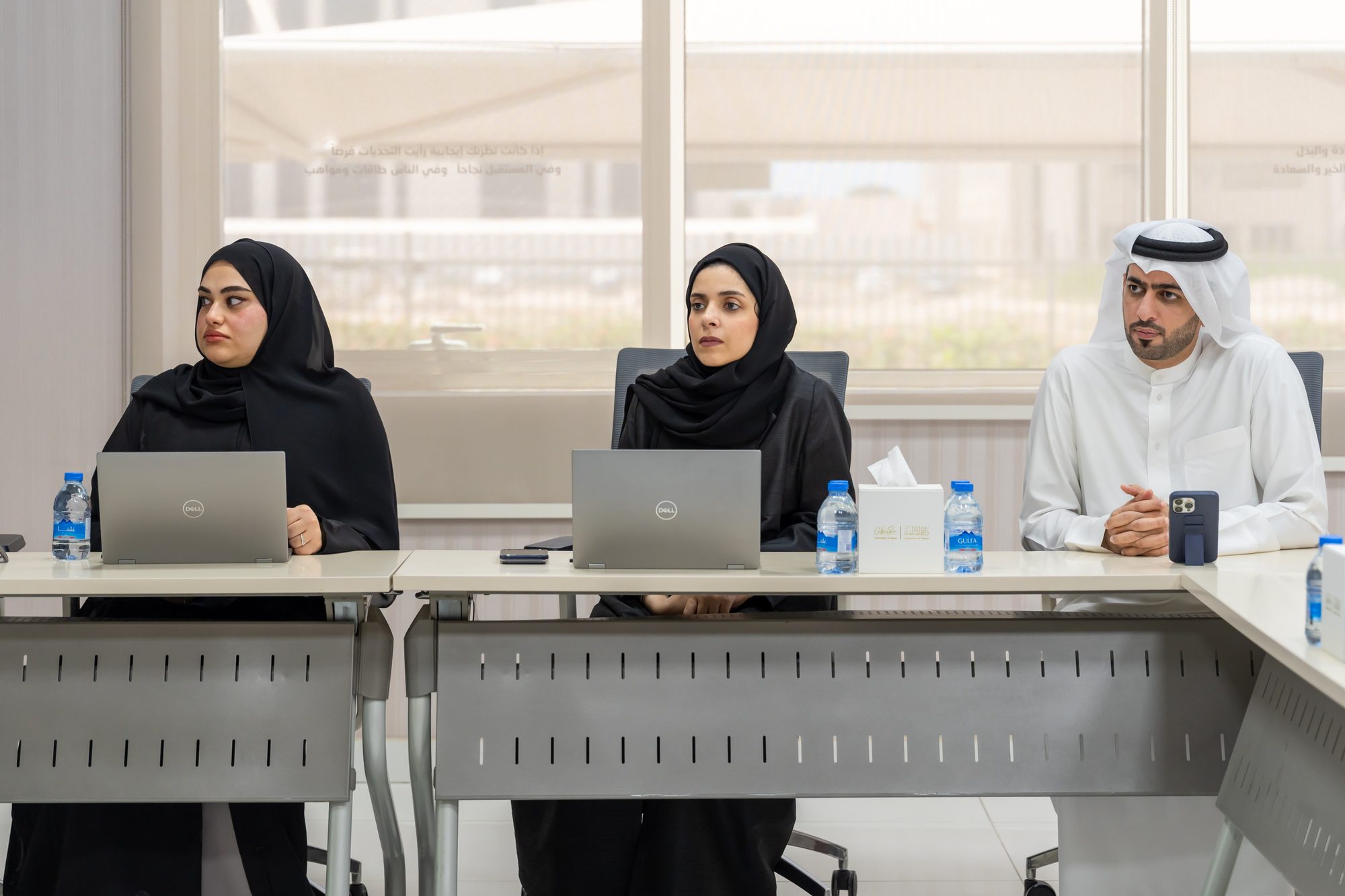 اجتماع التنسيق المسبق لإعداد الخطة المالية 2027-2029 مع المجلس التنفيذي ودائرة الموادر البشرية ودائرة عجمان الرقمية